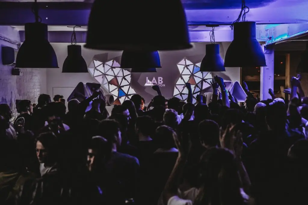 Fond de scène DJ - Mixmag Londres