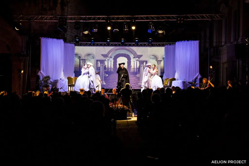 Scenografia - Mozart - Progetto Aelion