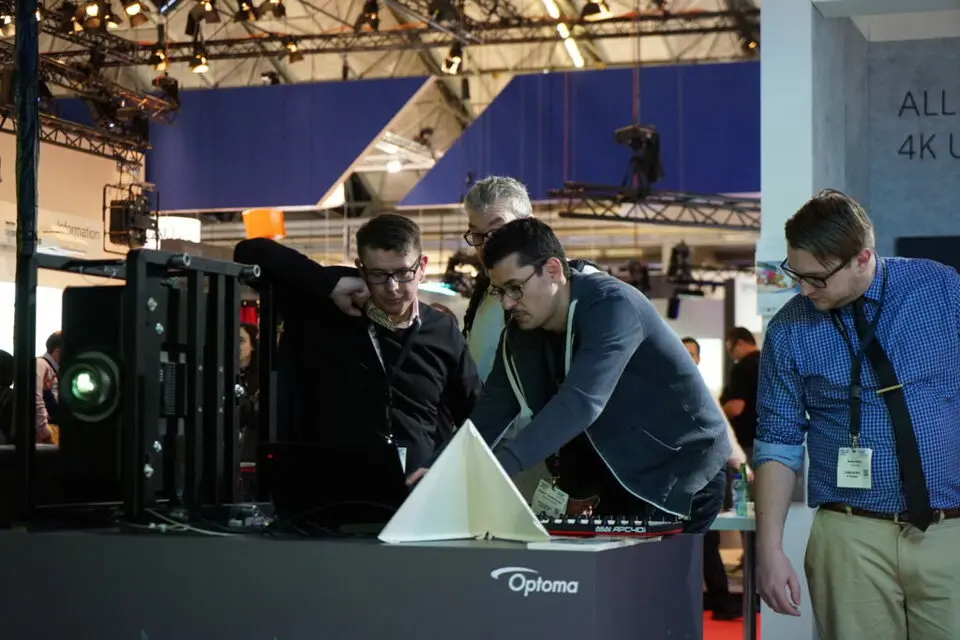 ISE 2019 - программное обеспечение HeavyM на стенде Optoma