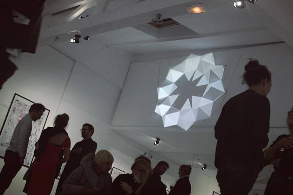 Kunstgalerie Vernissage - Olga kits installation