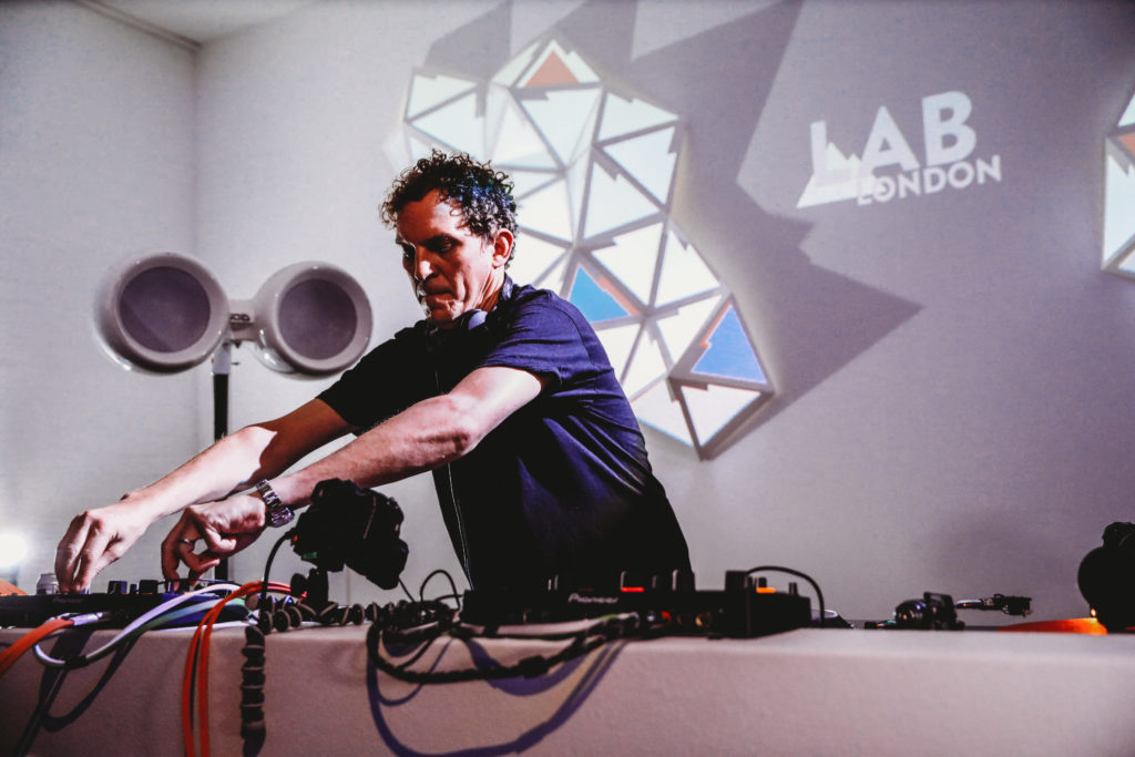 DJ mixing at Mixmag Lab London