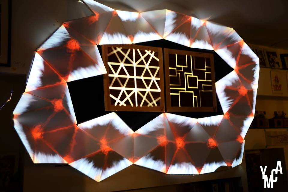 HeavyM projection mapping - Effets de crayon