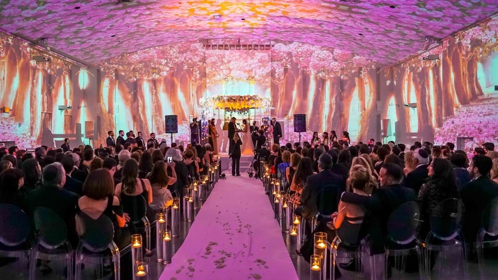 immersive wedding mapping