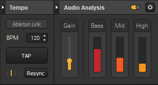 HeavyM shaders - Sound analysis