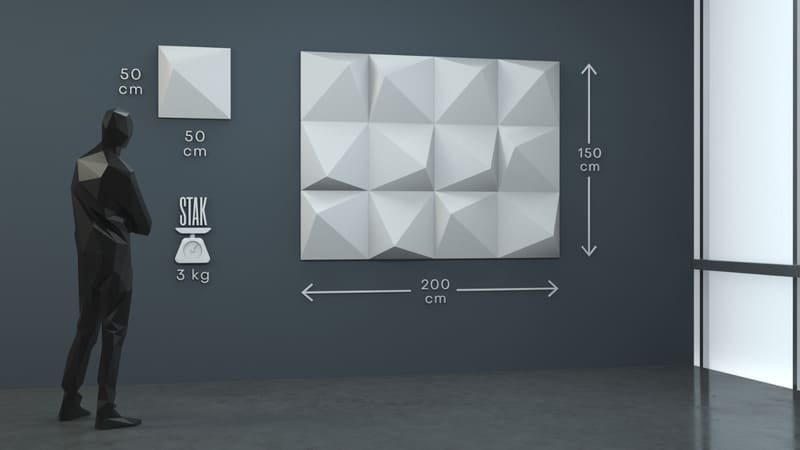 Stak kit - dimensions walls