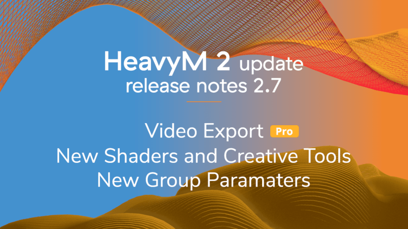 HeavyM 2.7 update - Cover Top