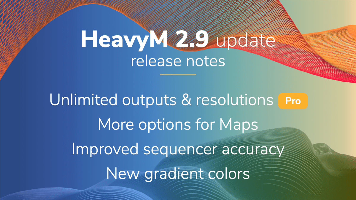 HeavyM 2.9 - features list