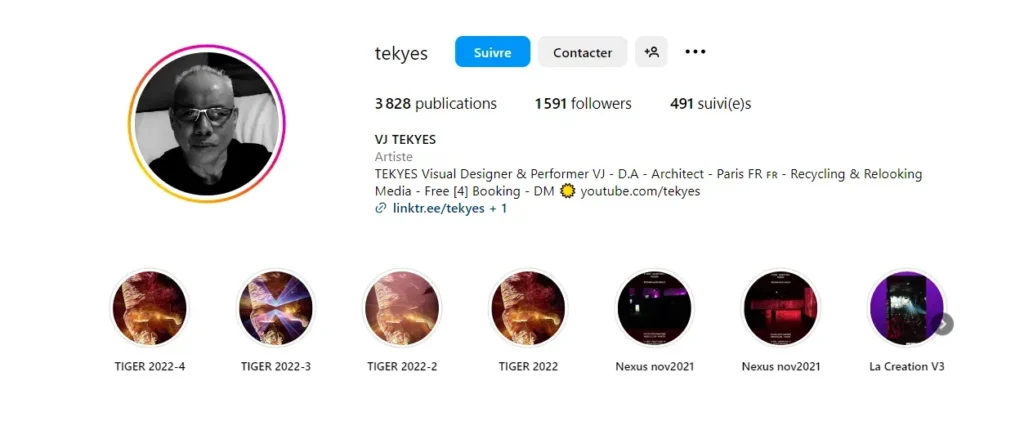Instagram Account VJ Tekyes - https://www.instagram.com/tekyes/