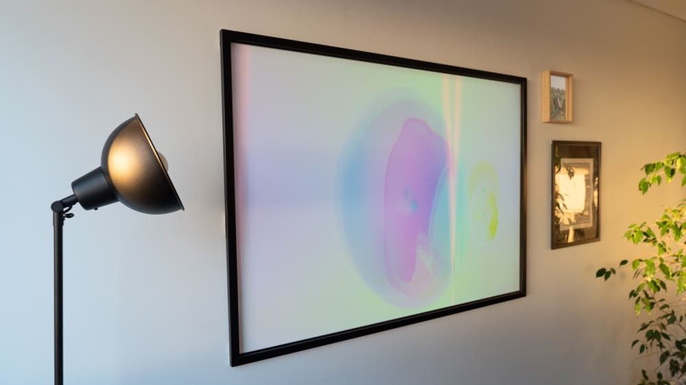 digital art frame abstract