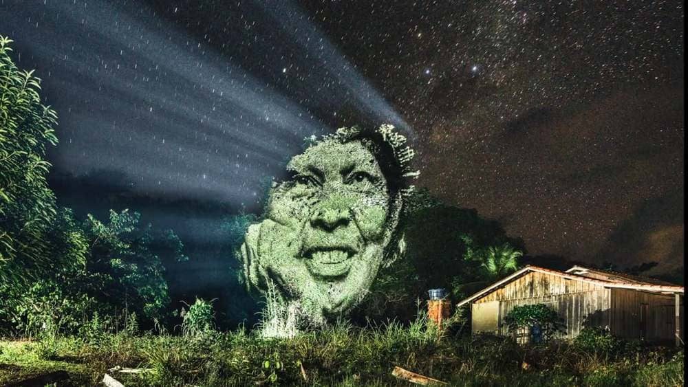 Amazonas-Gesichter-Kartierung