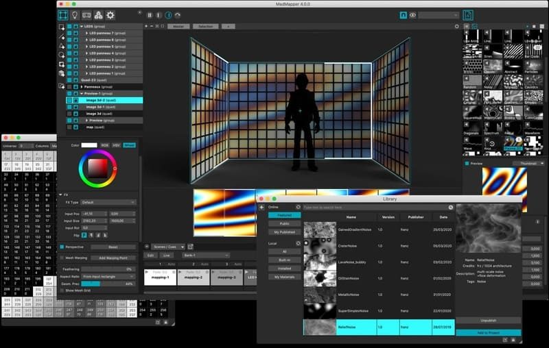 3d mapping projection software free download